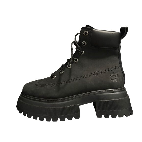 Timberland Shoes - Timberland Sky 6 Inch Platform Boots A428J In Black Womens, Size 7.5 NWOB